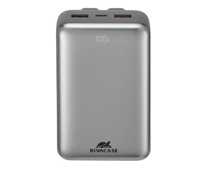 Powerbank RIVACASE Powerbank VA2612 20000 mAh 30W szary
